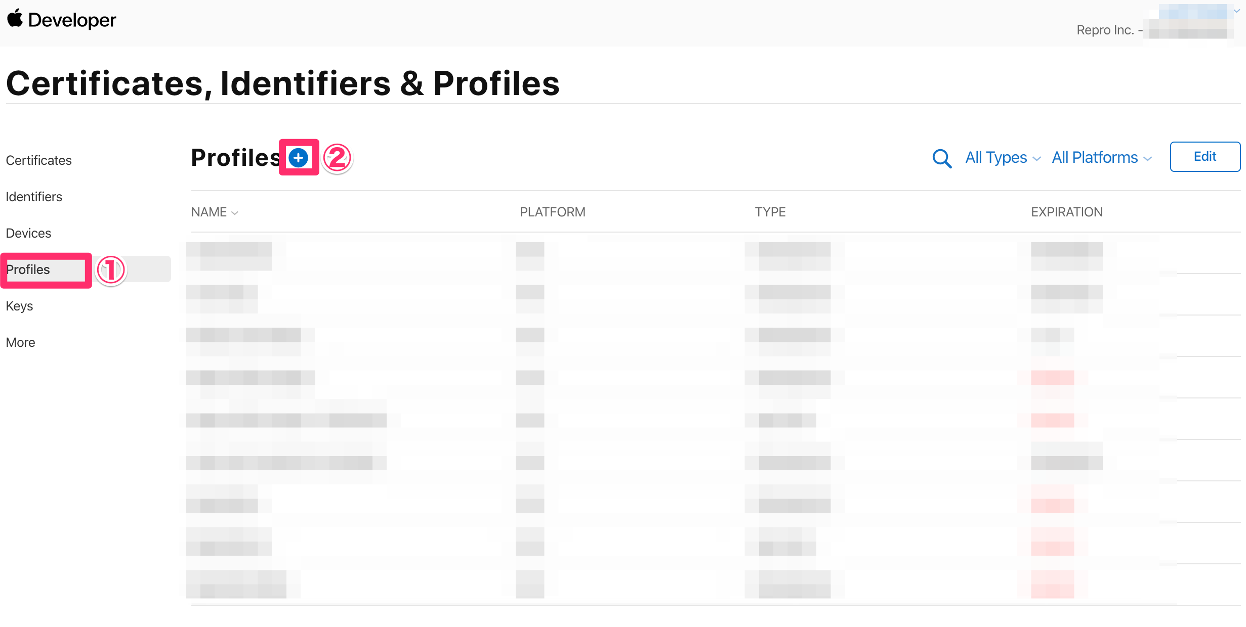 Provisioning Profle