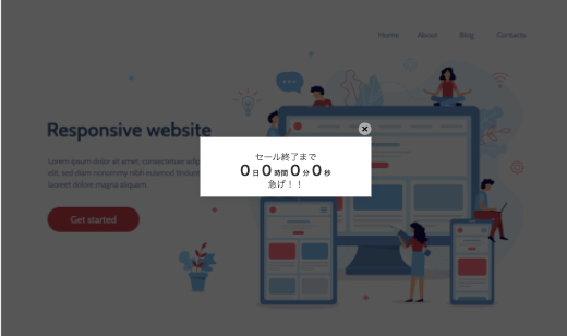 countdown example