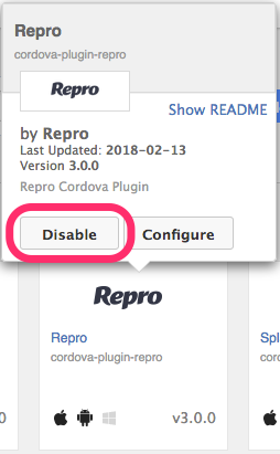 Disable Repro