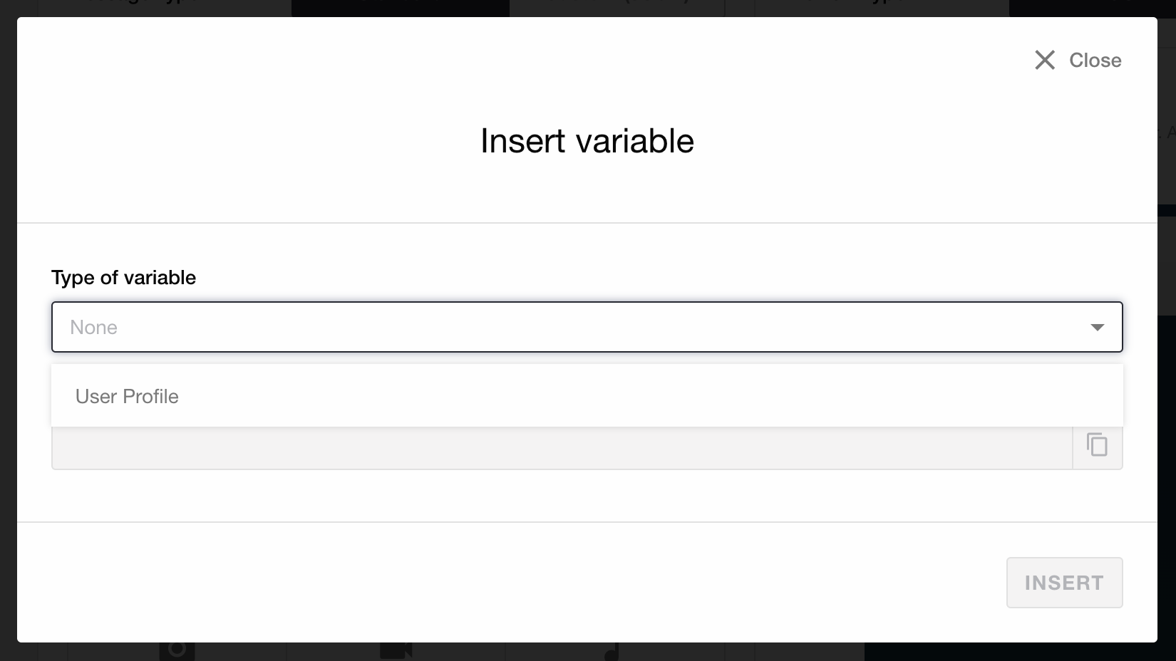 Liquid personalization insert variable ui 01