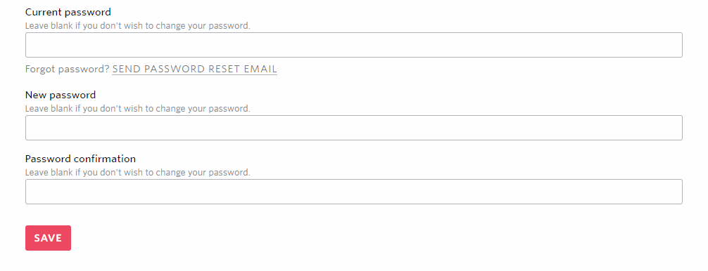 Password Setting