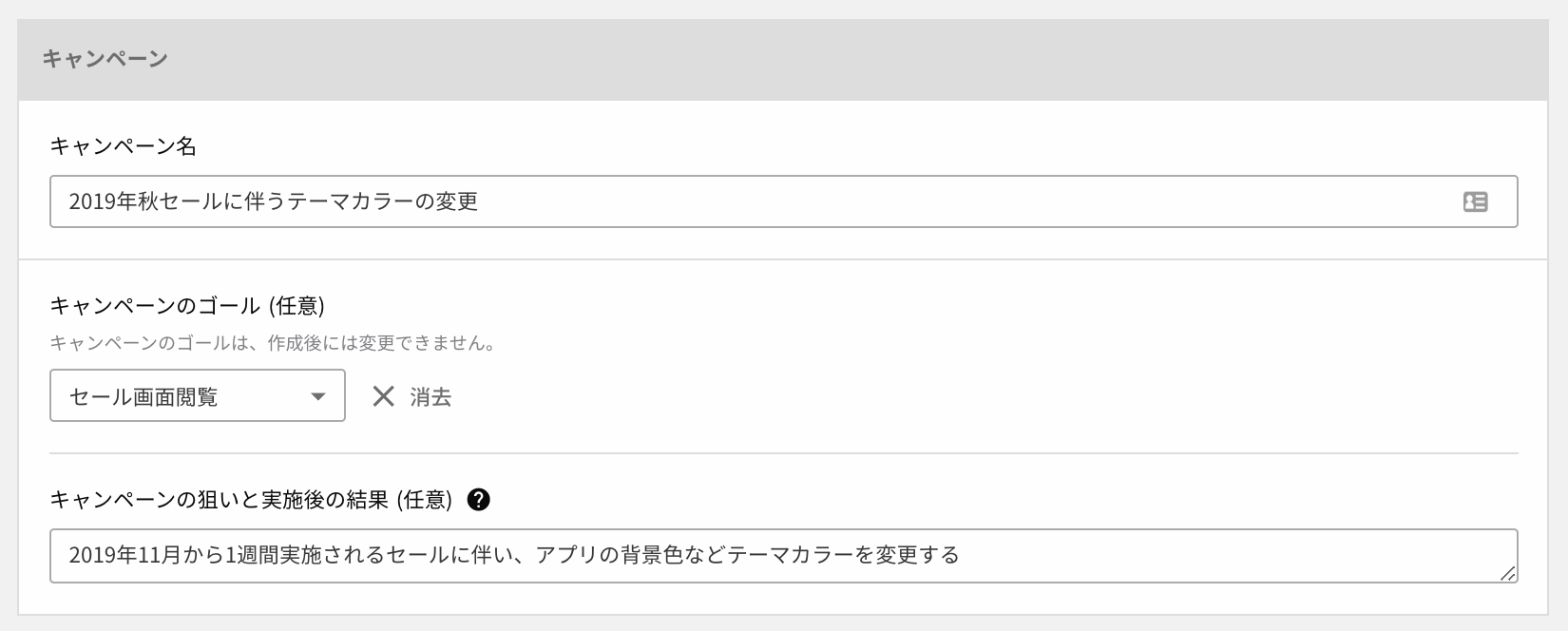 Create Campaign 2